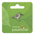 Pin Badge Common Snipe
